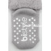 Nessiworld Bistyle Çemberli Kaymaz Havlu Soket Çorap 2Li BS10503 İndigo Gri