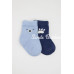 Nessiworld Bistyle Bear Penye Soket Çorap 2Li BS10116 Mavi Nessiworld Bistyle Bear Penye Soket Çorap 2Li BS10116 Mavi