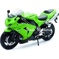 Nessiworld Kawasaki 1/12 Zx10r 2006 Model Yeşil Motorsiklet