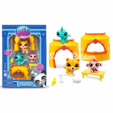 Nessiworld 3005158 Littlest Pet Shop Minişler Orman Oyun Seti S1 Sunman