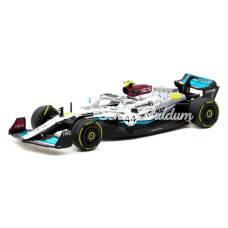 Nessiworld Tarmac Works 1/64 MercedesAMG F1 W13 E Performance Belgian Grand Prix 2022