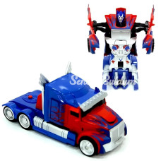 Nessiworld Robot Olan Araba Mavi Kırmızı CN1999