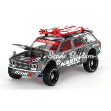 Nessiworld Mini GT 1/64 Datsun KAIDO 510 Wagon 4x4 Kaido Offroad V1