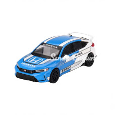 Nessiworld Mini GT 1/64 Honda Civic Type R #3 2023 Pace Car Blue