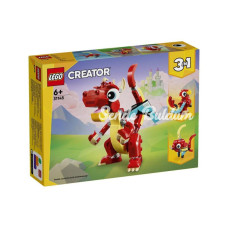 Nessiworld 31145 LEGO® Creator 3’ü1 arada Kırmızı Ejderha 149 parça +6 yaş