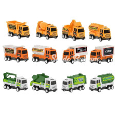 Nessiworld 07 628 Pilsan Çek Bırak Mini Kamyonlar İş Serisi (Adet)