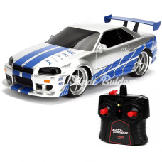 Nessiworld 1:16 Fast ve Furious Kumandalı Brians Nissan Skyline GTR Turbo Araba