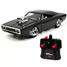 Nessiworld 1:16 Fast ve Furious 1970 Kumandalı Doms Dodge Charger R/T Turbo Araba