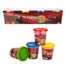 Nessiworld Crafy Cars 4lü Oyun Hamuru 560 g