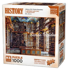 Nessiworld KS Games Library of St. Florian Monastery Puzzle 1000 Parça 20801