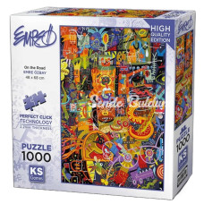 Nessiworld KS Games On the Road Puzzle 1000 Parça 20739