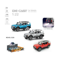 Nessiworld HCL522A Çek Bırak 1:22 Sesli Ve Işıklı Buharlı OffRoad Metal Jeep