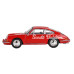 Nessiworld Mini GT 1/64 Porsche 901 1963 Signal Red MGT00695