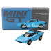 Nessiworld Mini GT 1/64 Lancia Stratos HF Stradale Azzuro Chiaro MGT00624