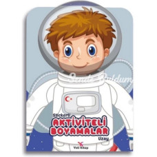 Nessiworld Stickerli Aktivite ve Boyamalar Uzay