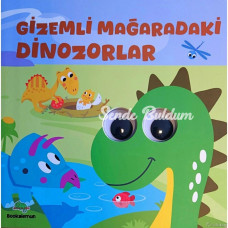 Nessiworld Gizemli Mağaradaki Dinozorlar Oynar Gözlü Kitap