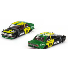 Nessiworld Mini GT 1/64 Datsun Street 510 Racing V2 KHMG131