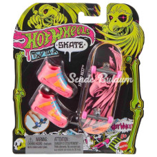 Nessiworld HPG21 Hot Wheels Skate Neon Temalı Parmak Kaykay ve Ayakkabı Paketleri