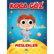 Nessiworld Koca Göz Meslekler Boyama Kitabı