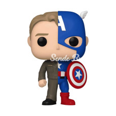 Nessiworld Funko POP Marvel Steve Rogers/Captain America Split