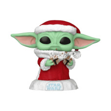 Nessiworld Funko POP Star Wars Holiday Grogu with Christmas Cookie