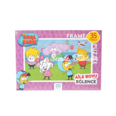 Nessiworld CAFRM50495050 Kral Şakir Frame Puzzle 35 Parça