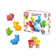 Nessiworld 03993 Art Craft Çiftlik Hayvanları Hamur Set 168 Gr Fentoys