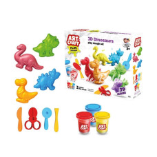 Nessiworld 03995 Art Craft 3D Dinozorlar Hamur Set 168 Gr Fentoys Nessiworld 03995 Art Craft 3D Dinozorlar Hamur Set 168 Gr Fentoys