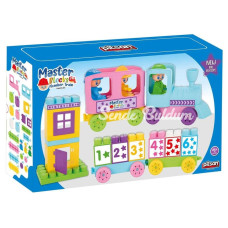 Nessiworld 03 605 Master Blok Rakamlı Tren Pilsan Oyuncak
