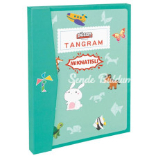 Nessiworld 03 569 Ahşap Manyetik Tangram Pilsan Oyuncak