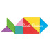 Nessiworld 03 569 Ahşap Manyetik Tangram Pilsan Oyuncak