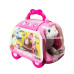 Nessiworld JND6801 Taşıma Araba Çantalı Hareketli Pilli Kedi Set Vardem Oyuncak
