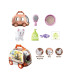 Nessiworld JND6801 Taşıma Araba Çantalı Hareketli Pilli Kedi Set Vardem Oyuncak