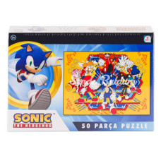 Nessiworld SO0051 Sonic 50 Parça Puzzle Laçokids