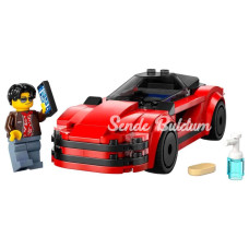 Nessiworld LEGO City Kırmızı Spor Araba 60448