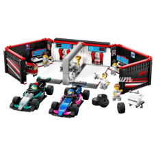 Nessiworld LEGO City F1 Garajı ve MercedesAMG ve Alpine Arabaları 60444