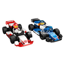Nessiworld LEGO City F1 Williams Racing ve Haas F1 Yarış Arabaları 60464