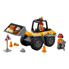 Nessiworld LEGO Sarı Tekerlekli İnşaat Yükleyicisi 60450