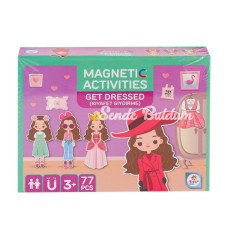 Nessiworld LC7982 Manyetik Aktivite Kız Kıyafet Giydirme Laçokids