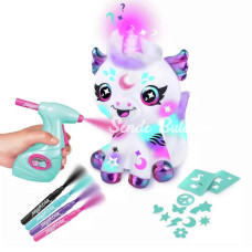 Nessiworld Işıklı Airbrush Peluş Cosmic Unicorn