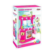 Nessiworld 03 335 Hamarat Ayaklı Mutfak Seti Pembe Pilsan Oyuncak