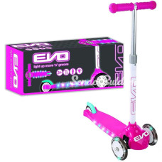 Evo Işıklı Move N Groove Pembe Üç Tekerlekli Scooter