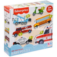 NessiWorld KSFisherPriceBabyOnTheRoad6in1Puzzle