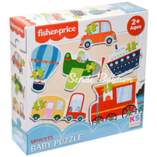 NessiWorld KSFisherPriceBabyVehicles6in1Puzzle