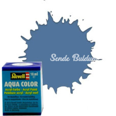 NessiWorld Revell 79 Aqua Color Greyish Blue  Mat Boya 18 ml