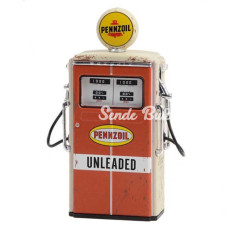 NessiWorld Greenlight 1/18 Vintage Gas Pumps Pennzoil Series 14