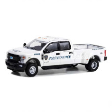 NessiWorld Greenlight 1/64 2018 Ford F350 Dually Providence Police