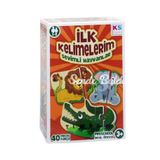 NessiWorld ILK805 İlk Kelimelerim KS Puzzle