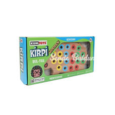 NessiWorld KM5655 Ahşap Kirpi Bultak Kumtoys