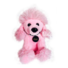 NessiWorld 1435 Püskül Köpek 30 cm Pembe Selay Oyuncak